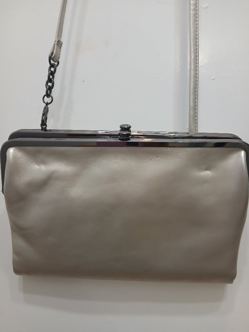 Hobo Leather Retro Clutch/Shoulder Bag